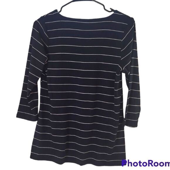 J. Jill Women's V-Neck Blouse Shirt Top, Size XS - Picture 2 of 4